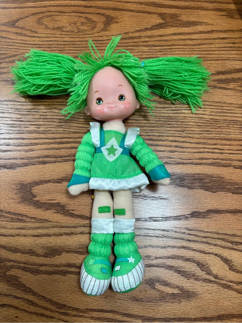 Vintage Hallmark Rainbow Brite Patty O'Green Posable 11